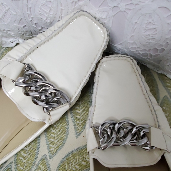 Stuart weitzman patent leather slide loafers mad(SOLD) - Picture 3 of 6